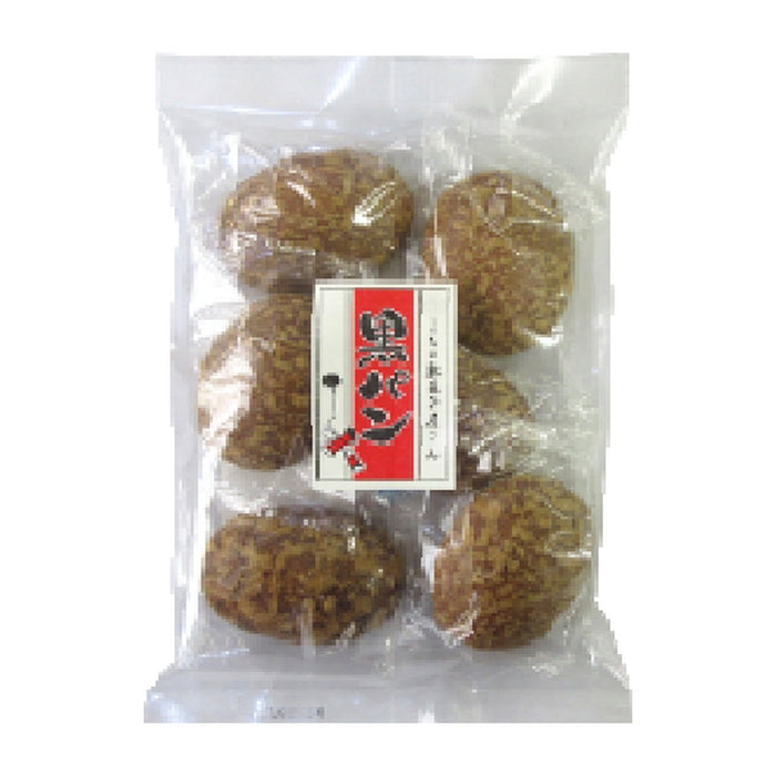 風流菓 まちの駄菓子屋さん 黒パン 6個