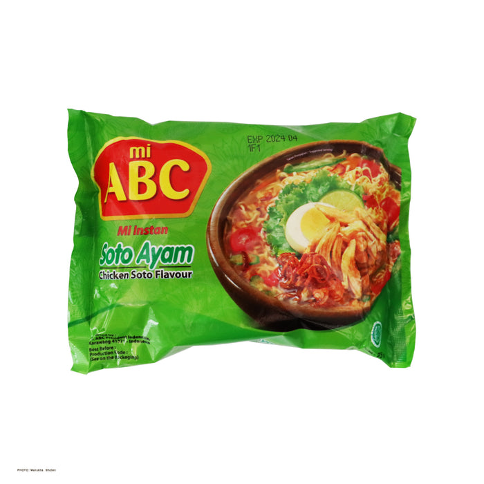 ABC 袋麺 ソトアヤム (チキン野菜味) 75g