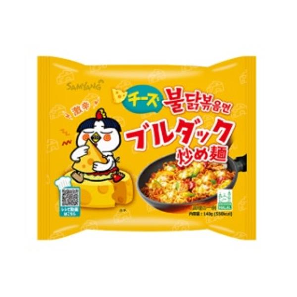 ブルダック チーズ味炒め麺(袋) 140g(102g)