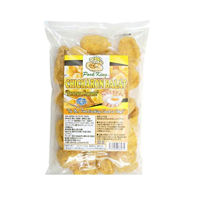 PORK KING CHICHARON BALAT チッチャロン 豚皮揚げスナック菓子 60g