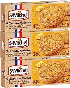 サンミッシェル グランドガレット 150g 3箱セット フランス クッキー ビスケット 輸入菓子 ギフト