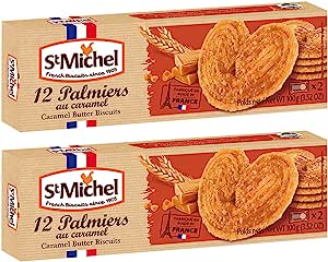 サンミッシェル パルミエ キャラメル100g 2箱セット フランス クッキー ビスケット 輸入菓子 ギフト