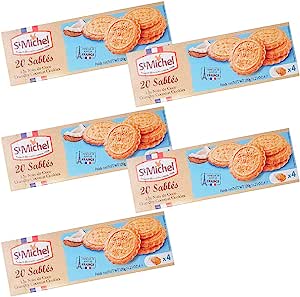 サンミッシェル サブレココ 120g 5箱セット フランス クッキー ビスケット 輸入菓子 ギフト